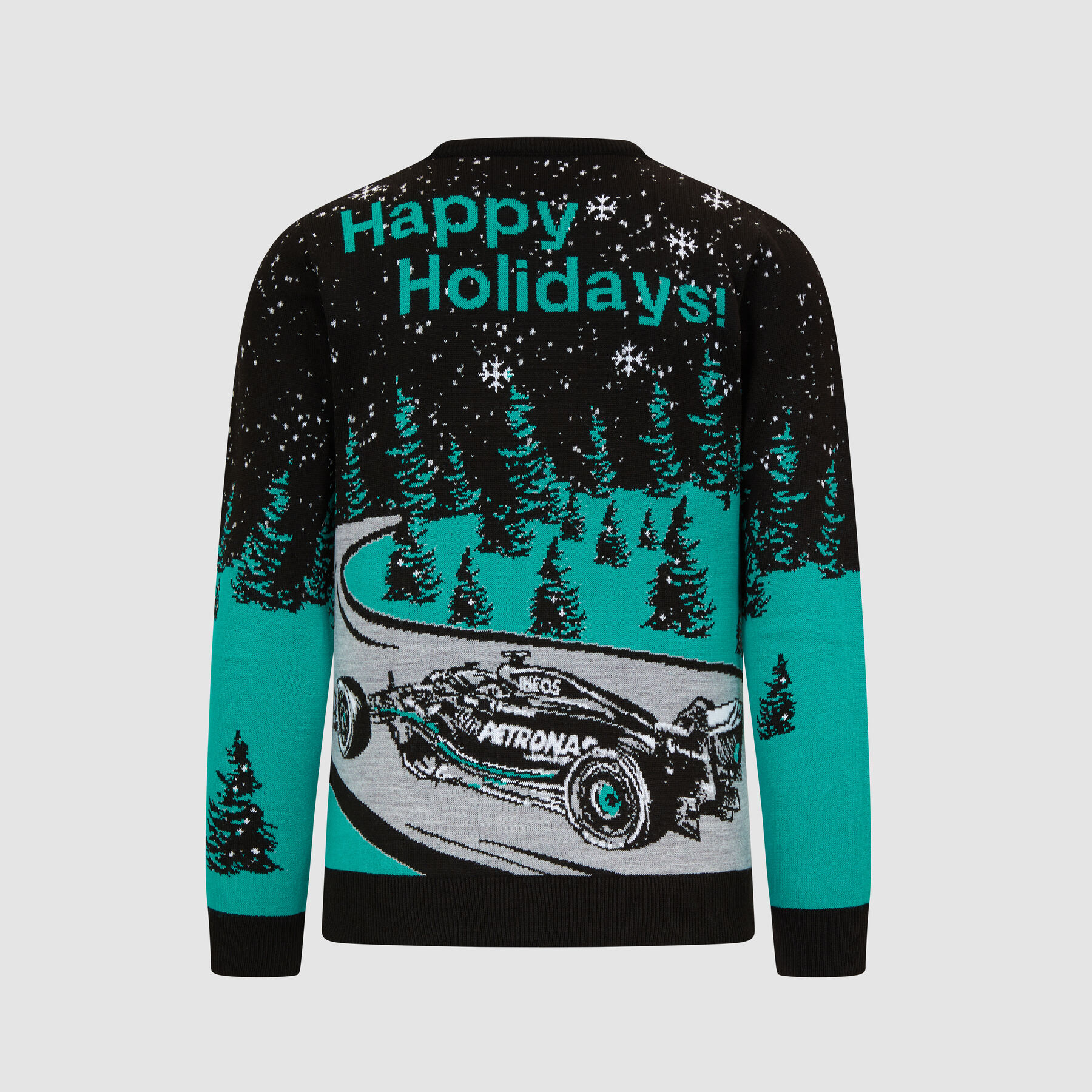 Mercedes christmas sweater discount